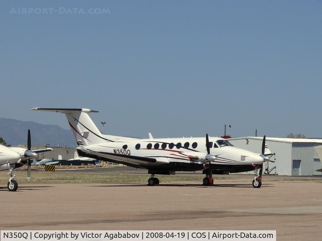 N350Q, 1990 Beech B300 King Air C/N FL-14, Parked at Jet Center Parking