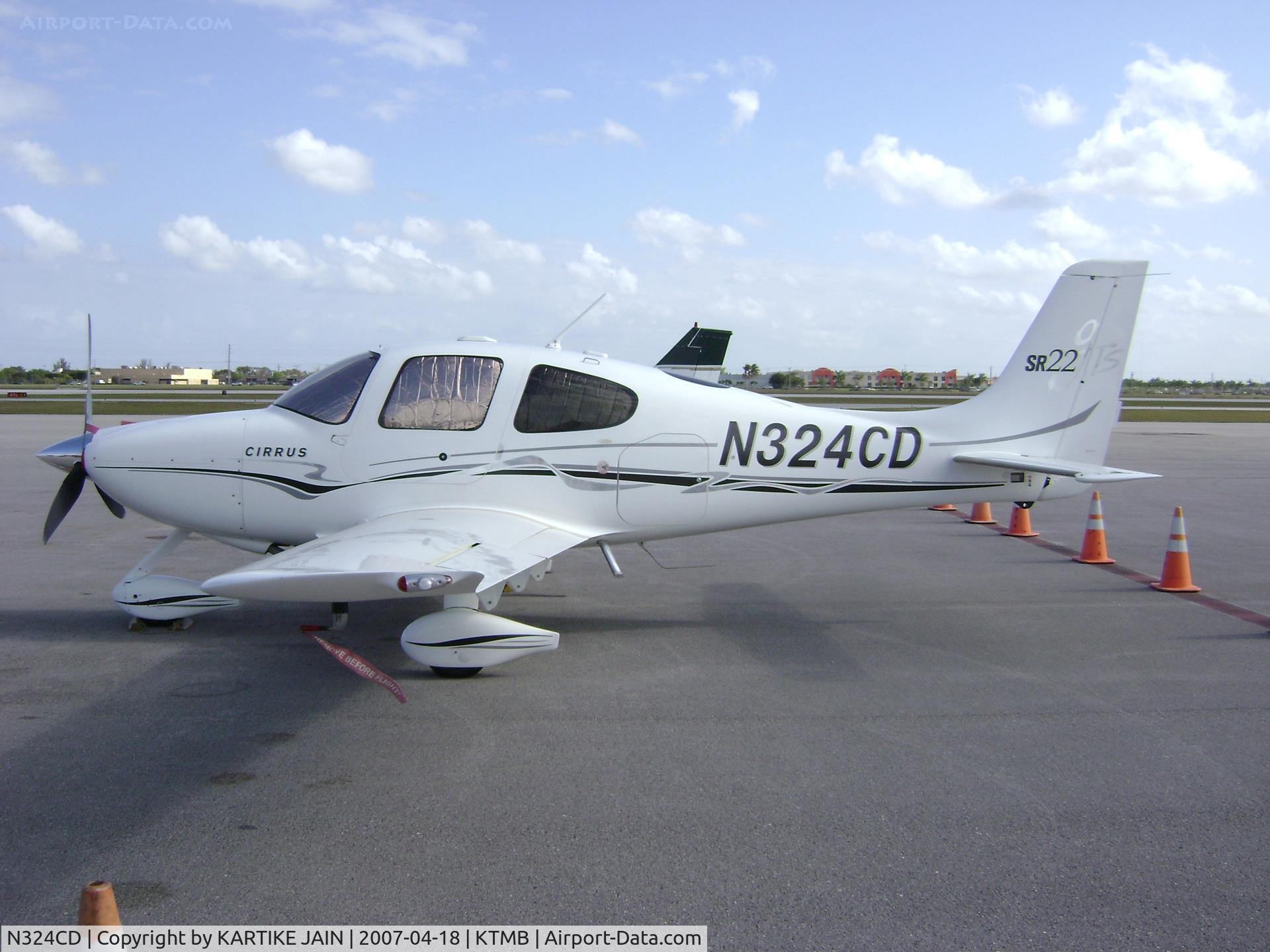 N324CD, 2005 Cirrus SR22 C/N 1278, CIRRUS AT KENDALL TAMIAMI AIRPORT