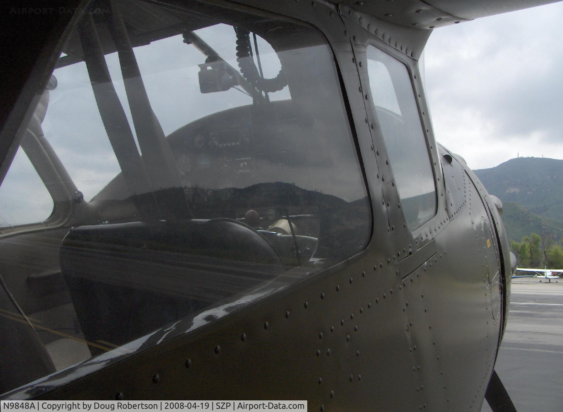 N9848A, 1950 Cessna 190 C/N 7541, 1950 Cessna 190 as US Army LC-126, Jacobs R755-A2 300 Hp radial upgrade