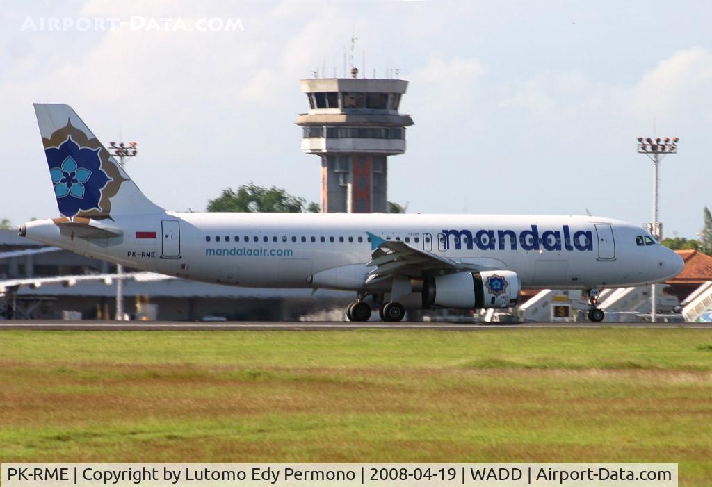 PK-RME, 2007 Airbus A320-232 C/N 3264, Mandala