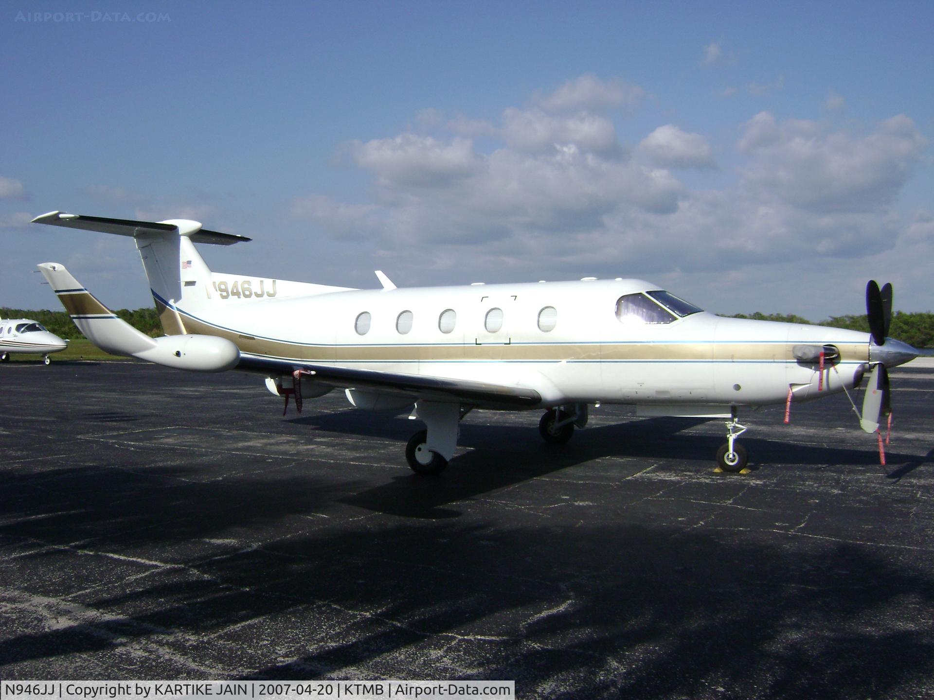 N946JJ, 1995 Pilatus PC-12 C/N 115, PILATUS AT MARCO ISLAND AIRPORT