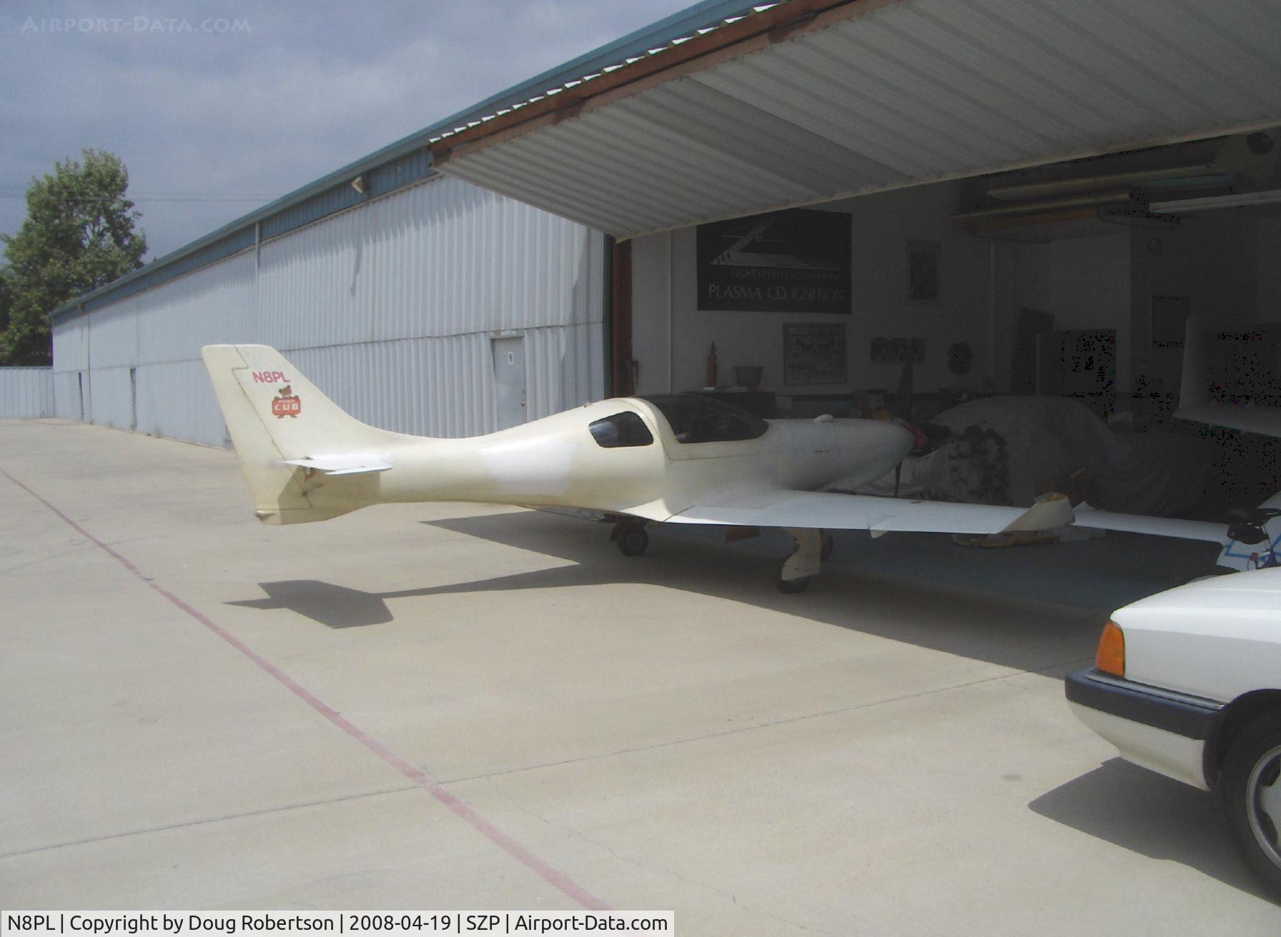 N8PL, 2001 Lancair 235 C/N 005, 2001 Lipps LANCAIR 235, Lycoming O-235, new prop