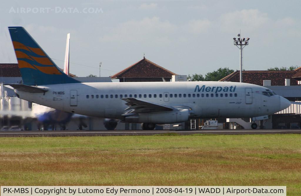 PK-MBS, 1981 Boeing 737-217(A) C/N 22342, Merpati