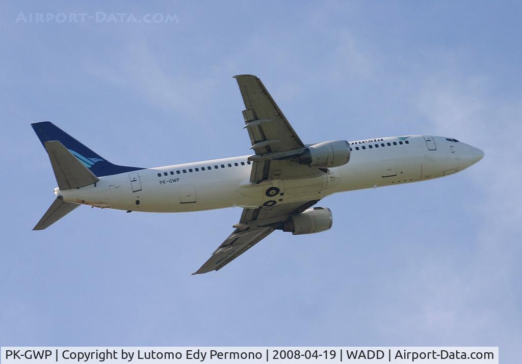 PK-GWP, 1993 Boeing 737-4U3 C/N 25718 LN:2548, Garuda