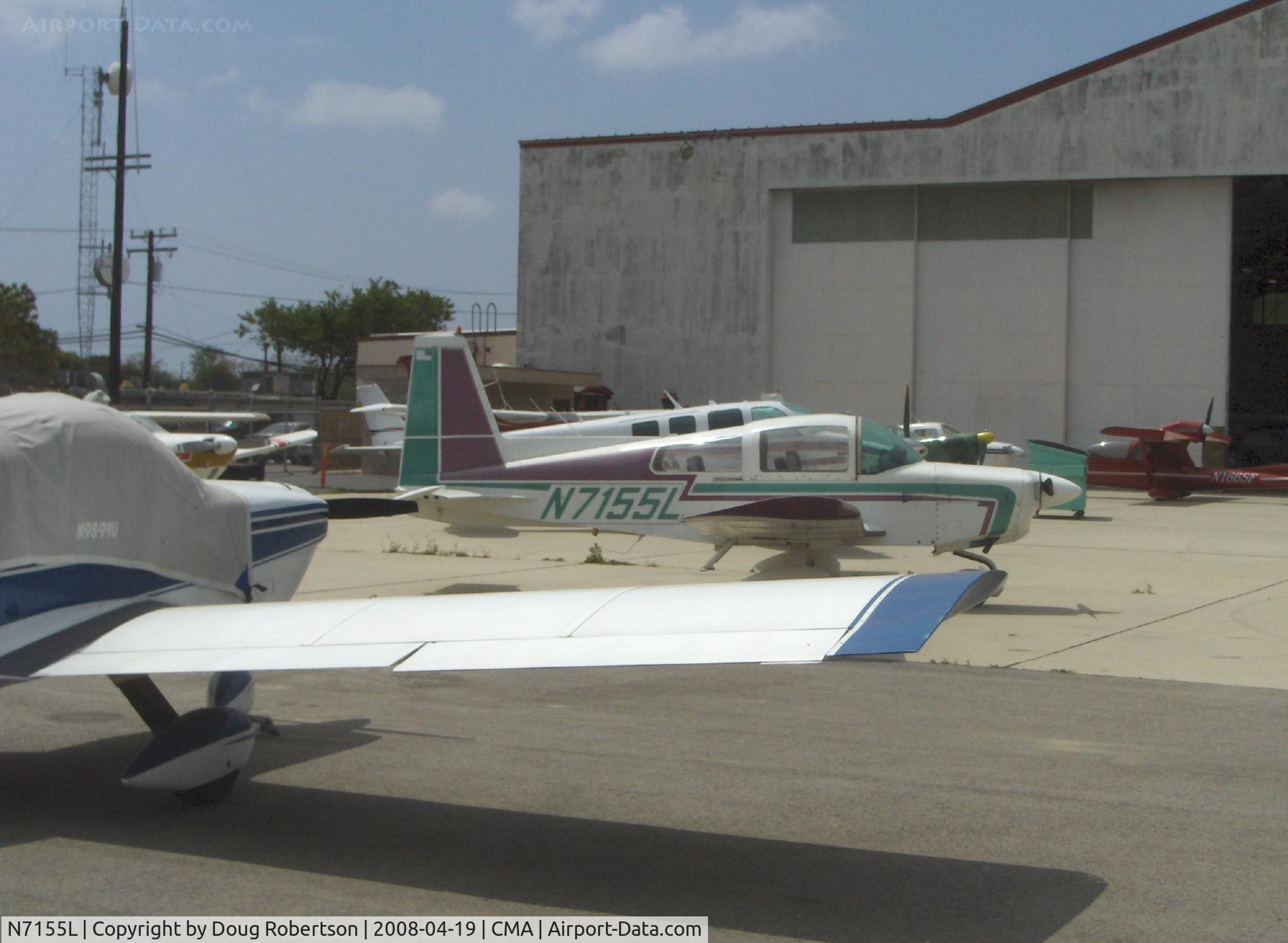 N7155L, 1973 Grumman American AA-5 Traveler C/N AA5-0455, 1973 Grumman American AA-5 TRAVELER, Lycoming O-320 150 Hp