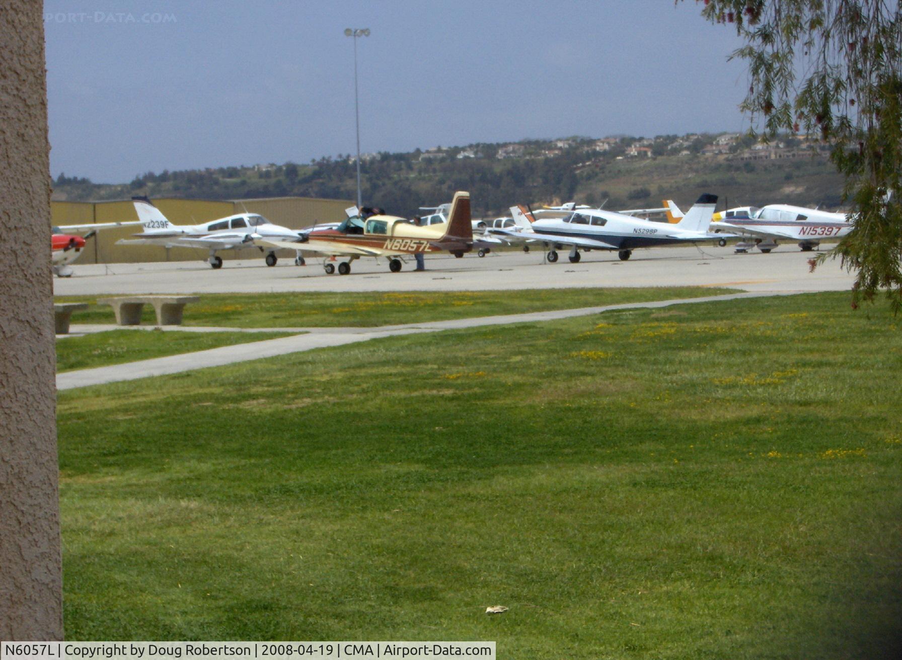 N6057L, 1972 American AA-5 C/N AA5-0157, 1972 Grumman American AA-5 Traveler, Lycoming O-320 150 Hp