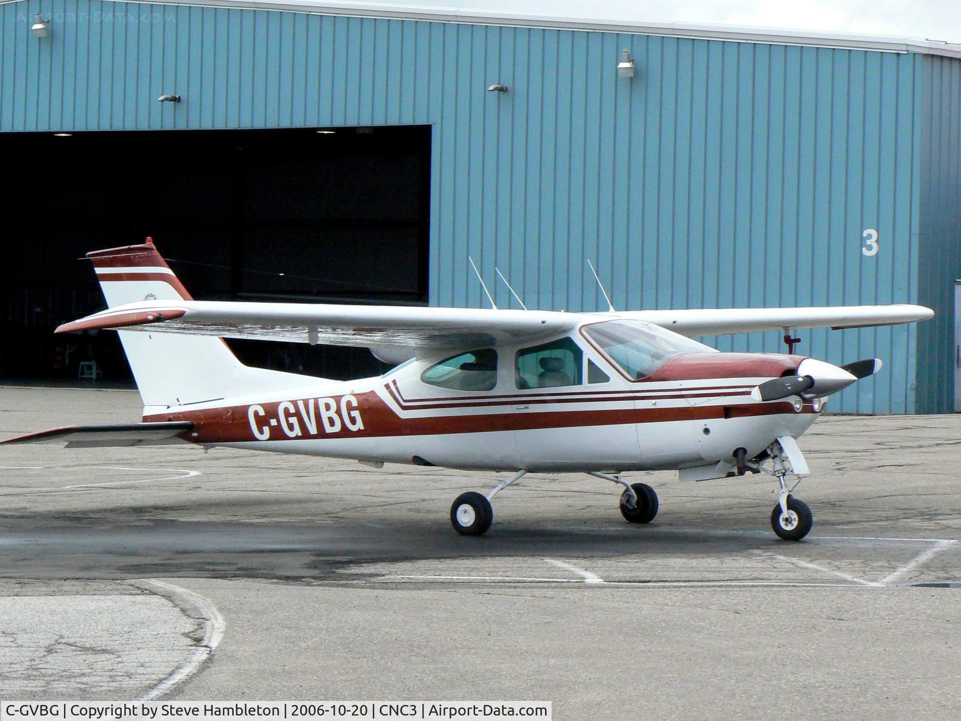 C-GVBG, 1975 Cessna 177RG Cardinal C/N 177RG0779, At Brampton, Ontario