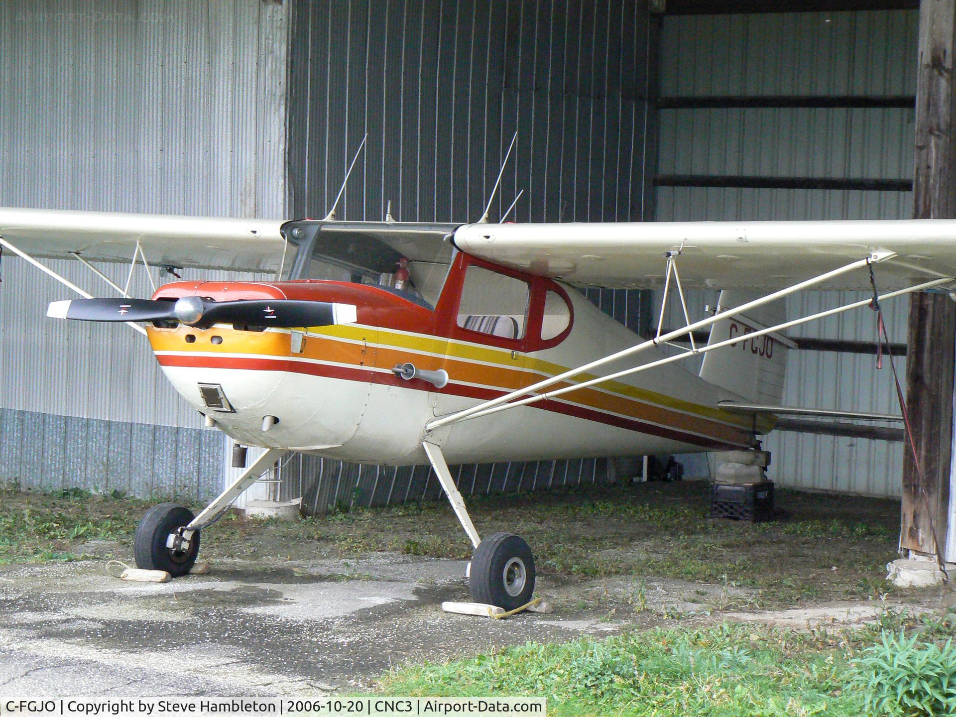 C-FGJO, 1948 Cessna 140 C/N 14448, At Brampton, Ontario