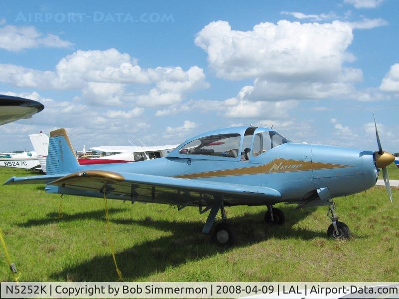 N5252K, 1950 Ryan NAVION B C/N NAV-4-2152B, Sun N Fun 2008