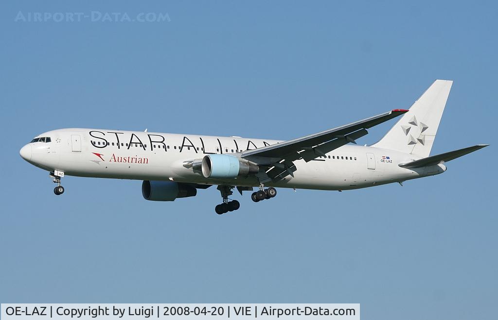 OE-LAZ, 1999 Boeing 767-3Z9 C/N 30331, Austrian 767-300