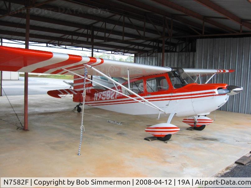 N7582F, Champion 7ECA Citabria C/N 738-70, Really nice Champ at Jefferson, GA