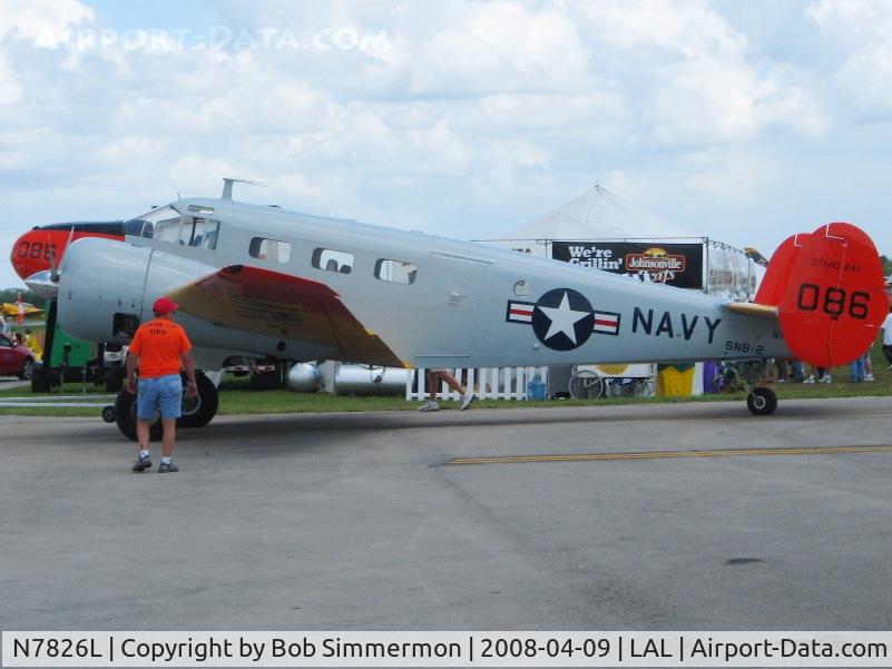 N7826L, 1951 Beech TC-45G C/N AF-86, Sun N Fun 2008