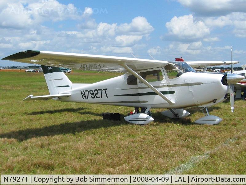 N7927T, 1960 Cessna 175A Skylark C/N 56627, Exquisitely restored 175 with a Lycoming 0-360 and CS prop at Sun N Fun 2008