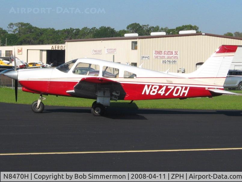 N8470H, 1981 Piper PA-28-236 Dakota C/N 28-8211018, Nice Piper on the ramp at Zephyrhills, FL