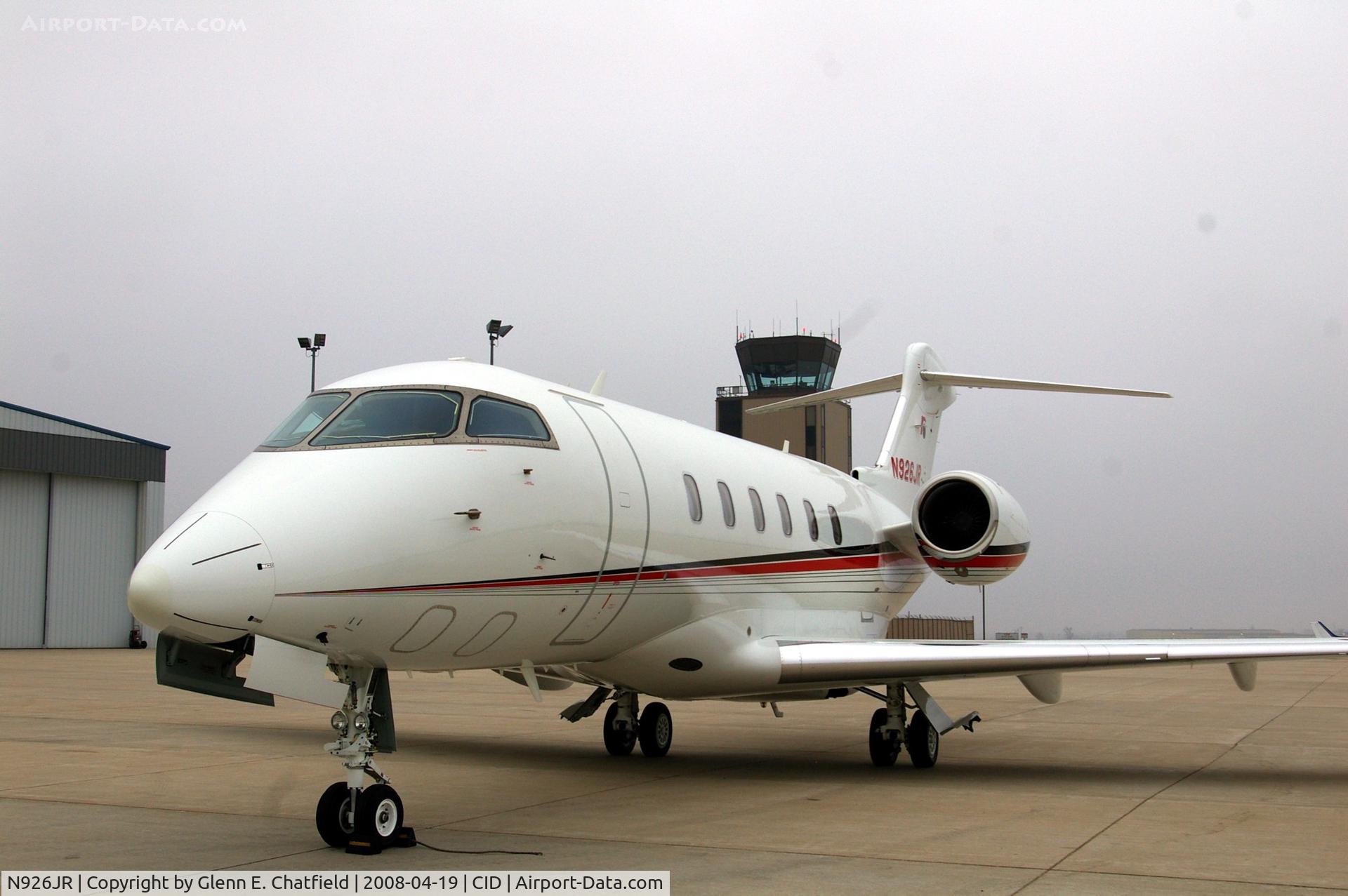 N926JR, 2006 Bombardier Challenger 300 (BD-100-1A10) C/N 20103, On the Landmark ramp.