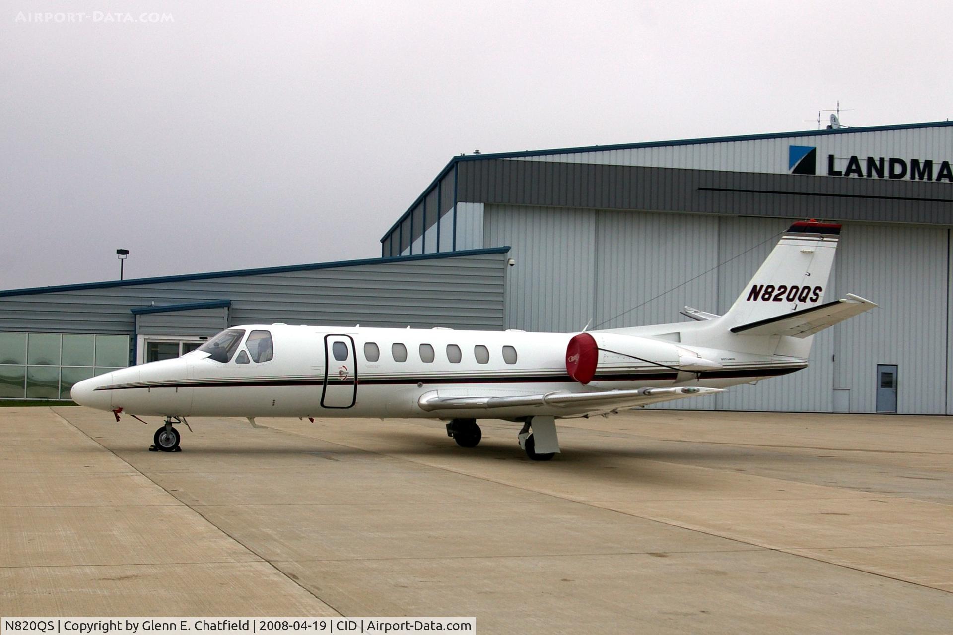 N820QS, 2004 Cessna 560 Citation Encore C/N 560-0650, On the Landmark ramp