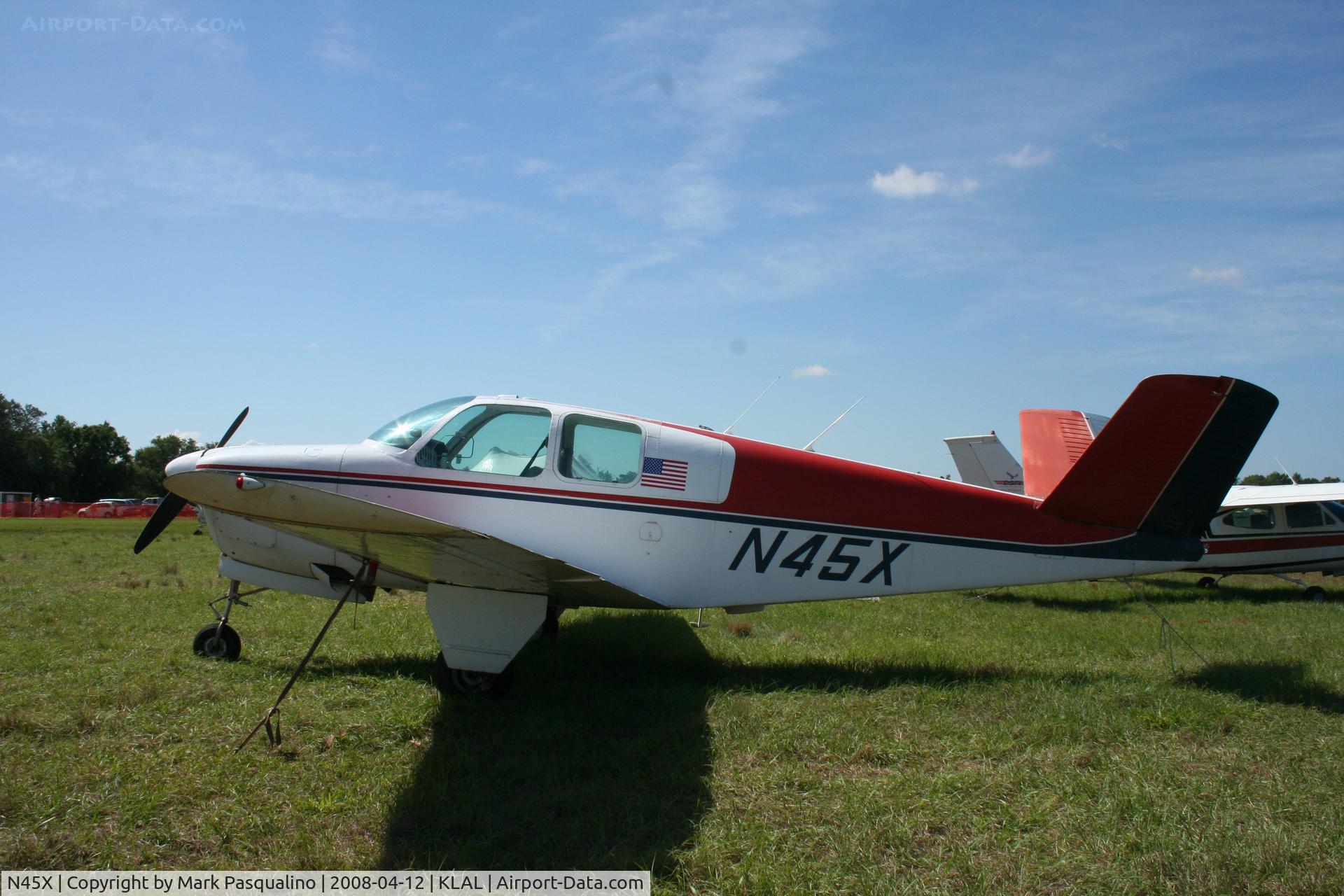 N45X, 1952 Beech C35 Bonanza C/N D-3060, Beech C35