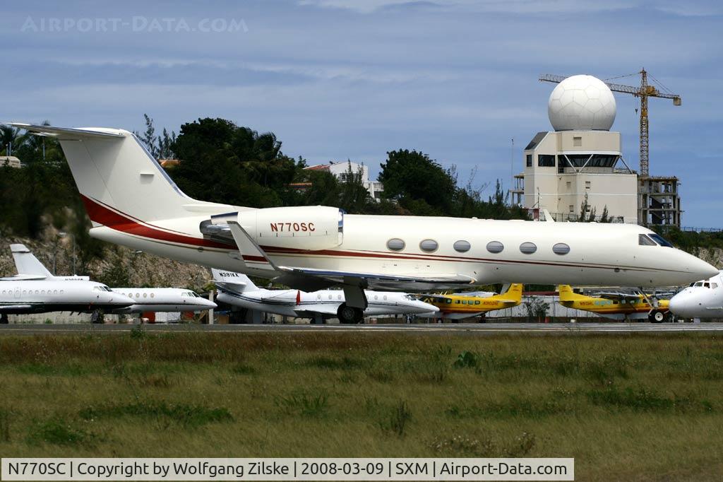 N770SC, 1988 Gulfstream Aerospace G-IV C/N 1056, visitor