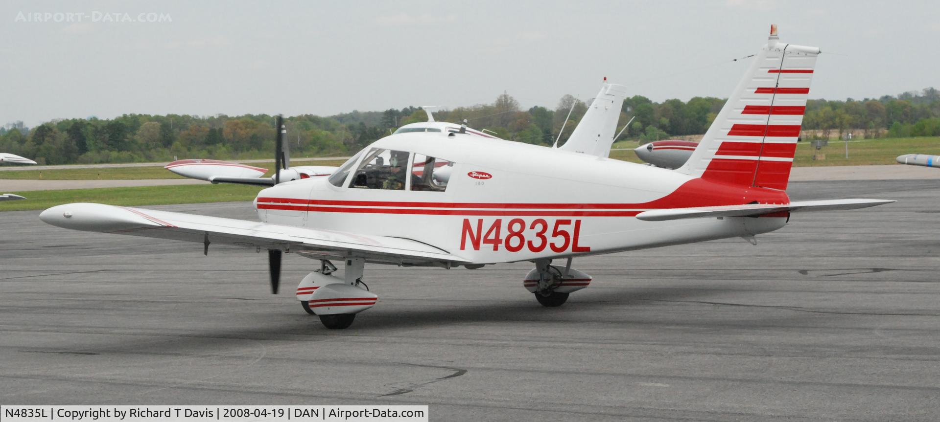 N4835L, 1967 Piper PA-28-180 C/N 28-4179, 1967 Piper PA-28-180