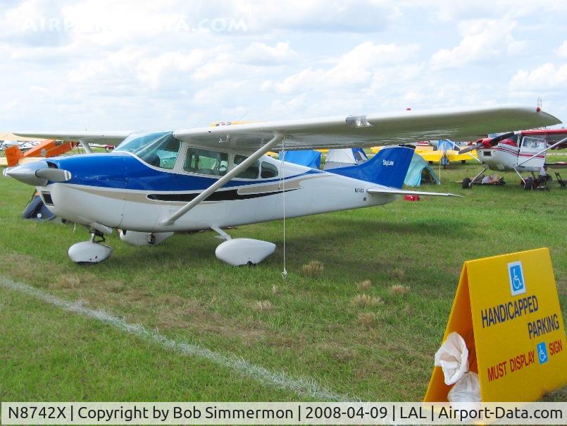 N8742X, 1960 Cessna 182D Skylane C/N 18253142, Sun N Fun 2008
