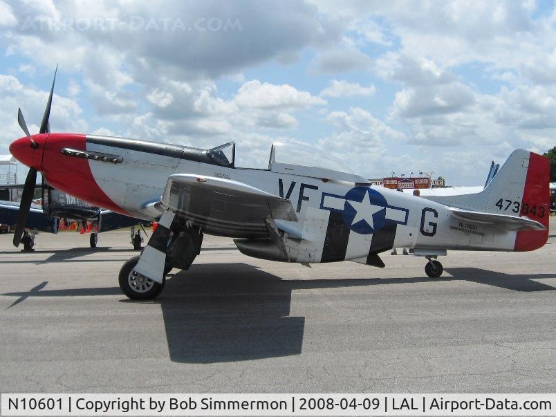 N10601, 1944 North American P-51D Mustang C/N 122-40383, Sun N Fun 2008