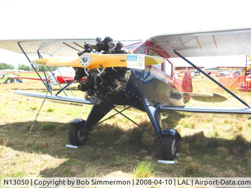 N13050, 1932 Waco UEC C/N 3678, Sun N Fun 2008
