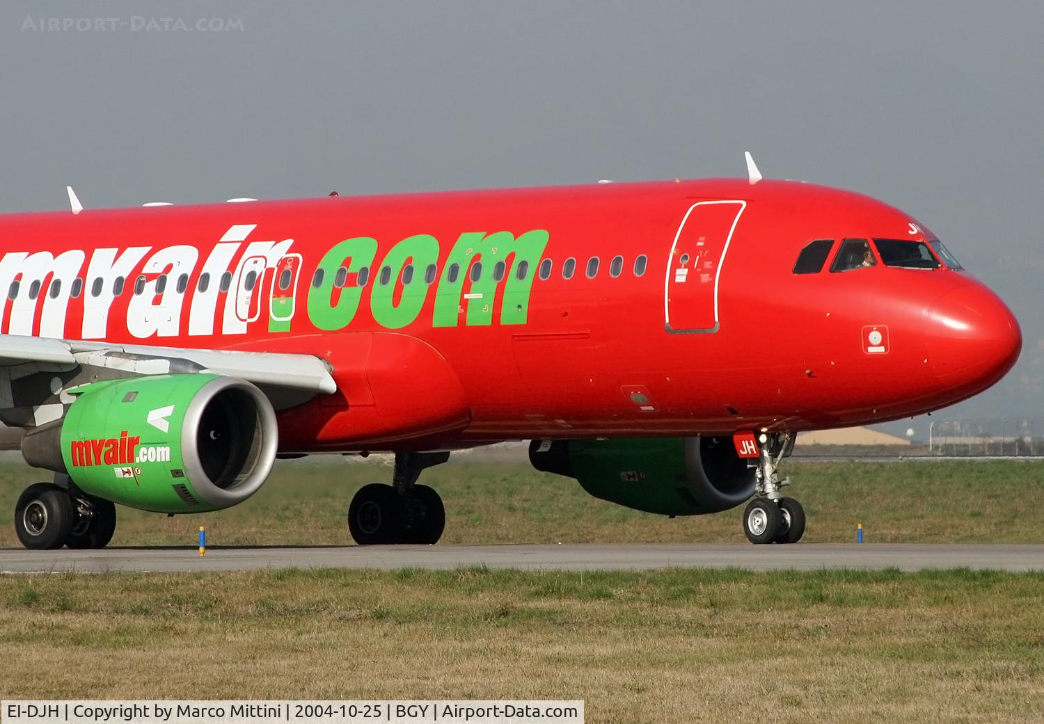 EI-DJH, 1998 Airbus A320-212 C/N 814, A320 MYAIR on Bergamo airport