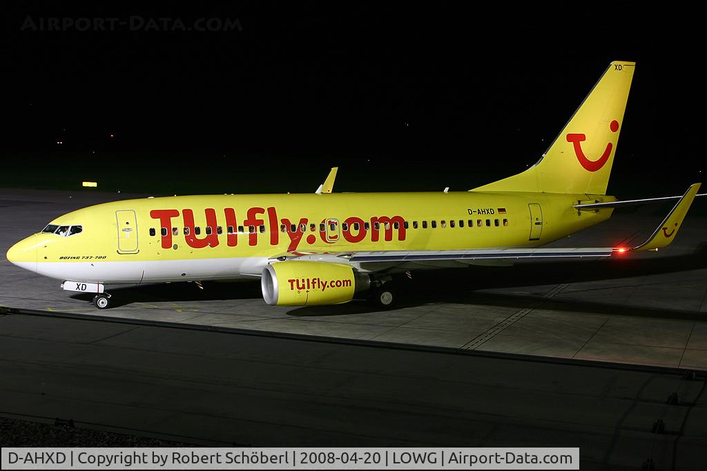 D-AHXD, 2007 Boeing 737-7K5 C/N 30726, Departure to CGN