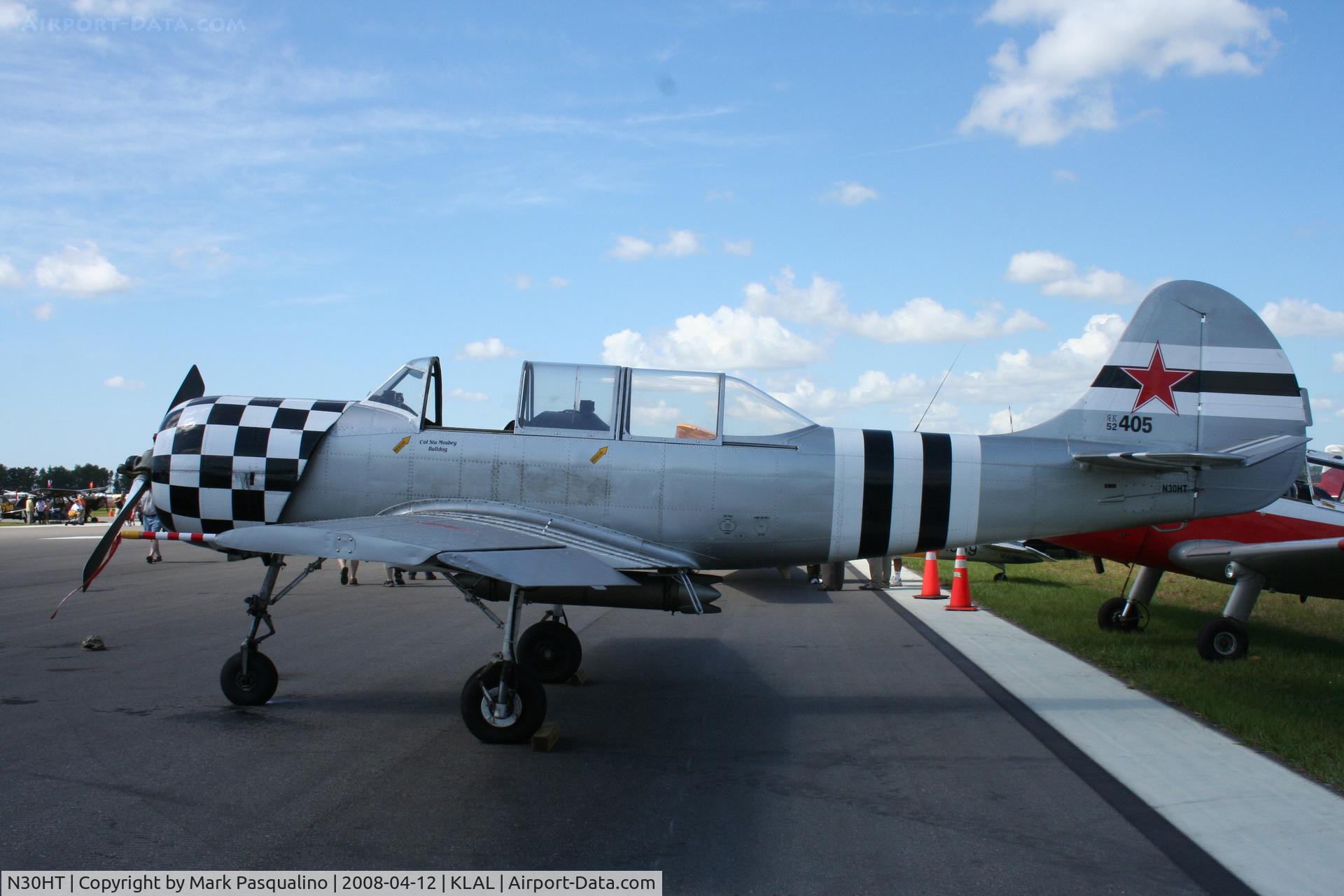 N30HT, 1989 Yakovlev Yak-52 C/N 9010405, YAK 52