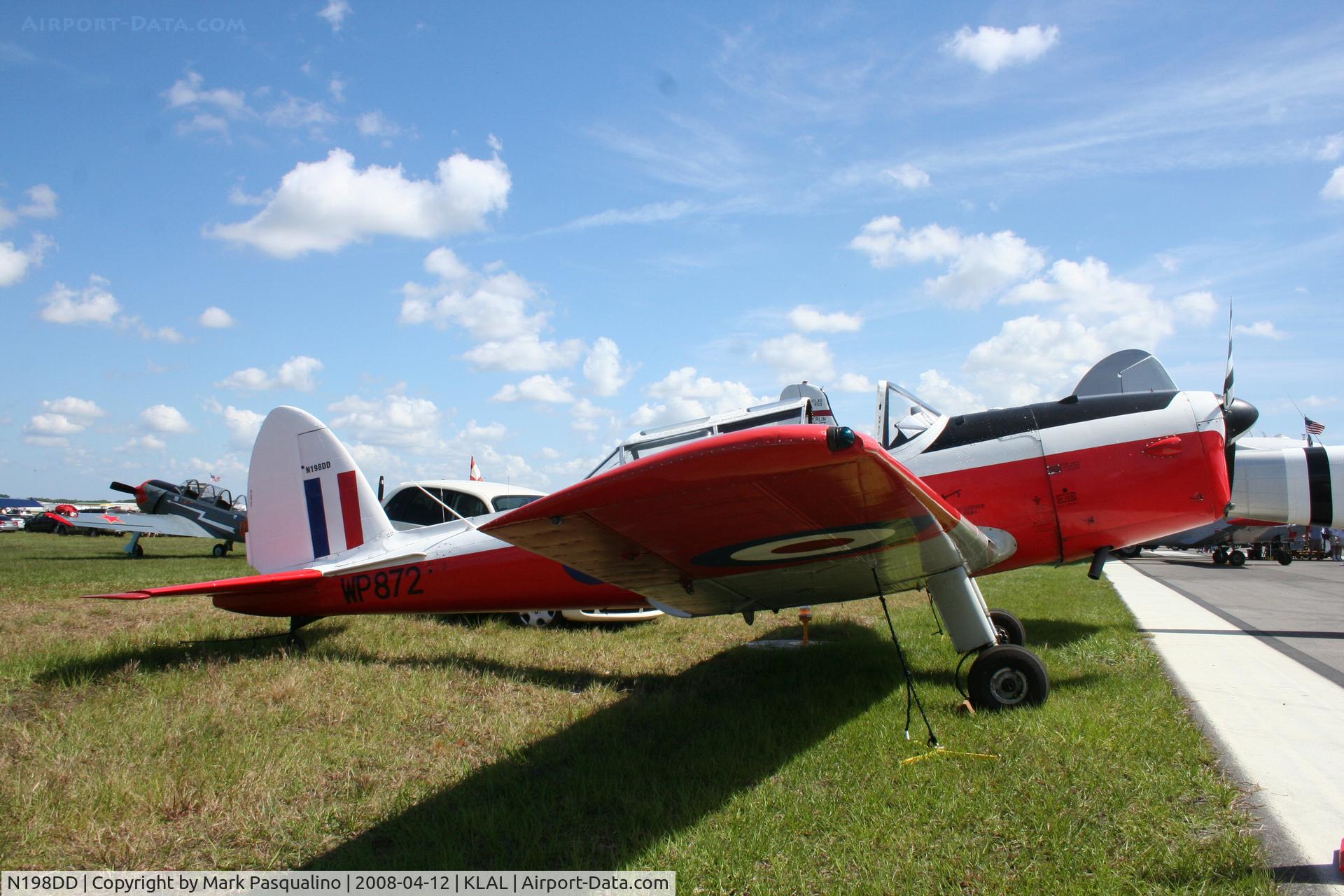 N198DD, 1952 De Havilland DHC-1 Chipmunk T.10 C/N DH8660, DeHavilland T10
