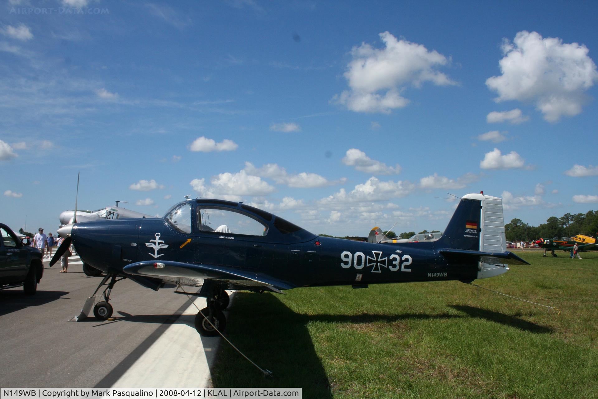 N149WB, 1959 Piaggio P-149D C/N 046, FW P.149D