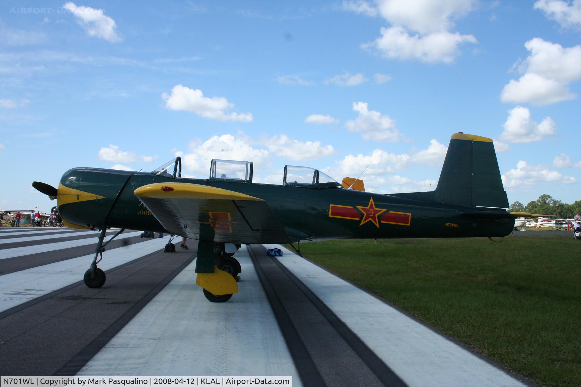 N701WL, 1975 Nanchang CJ-6 C/N 3051215, Nanchang CJ-6