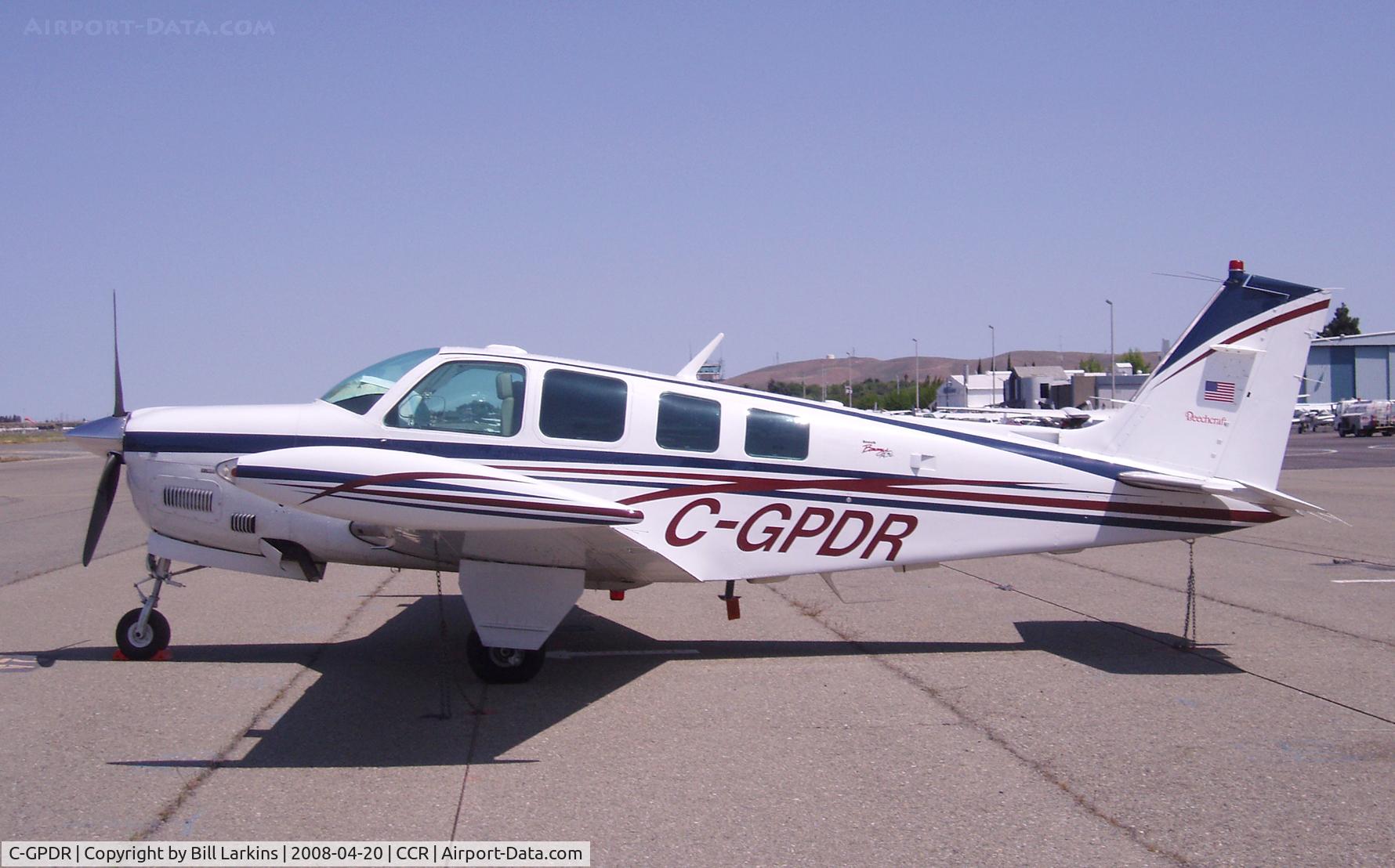 C-GPDR, 1999 Beech A36 Bonanza 36 C/N E-3250, Canadian visitor