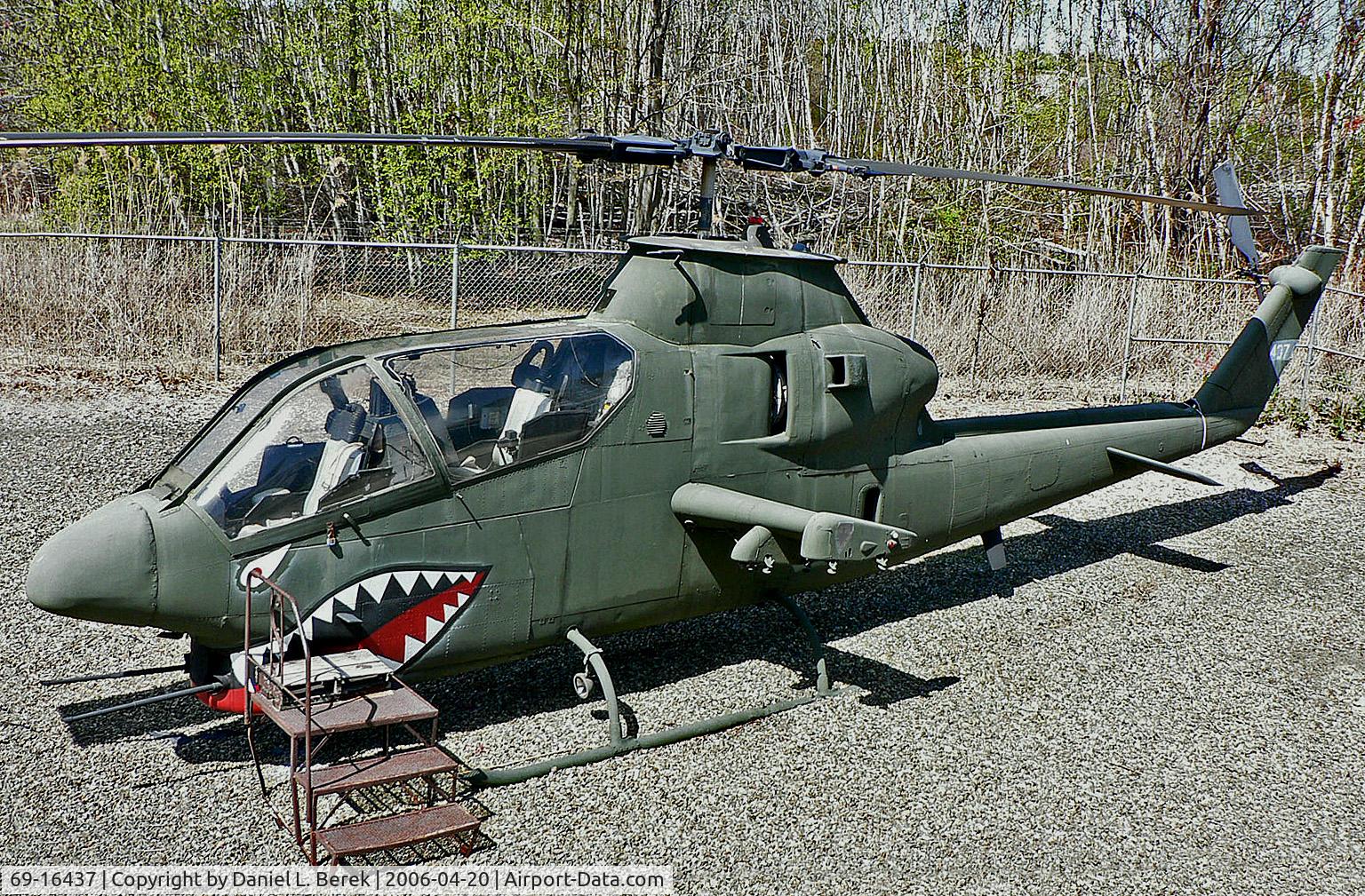 69-16437, 1969 Bell AH-1S Cobra C/N 20869, This fine Huey Cobra is preserved at the Aviation Hall of Fame of New Jersey, Teterboro.