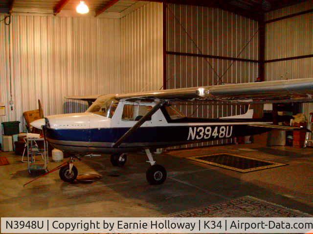 N3948U, 1965 Cessna 150E C/N 15061348, Tons of fun wrapped blue and silver