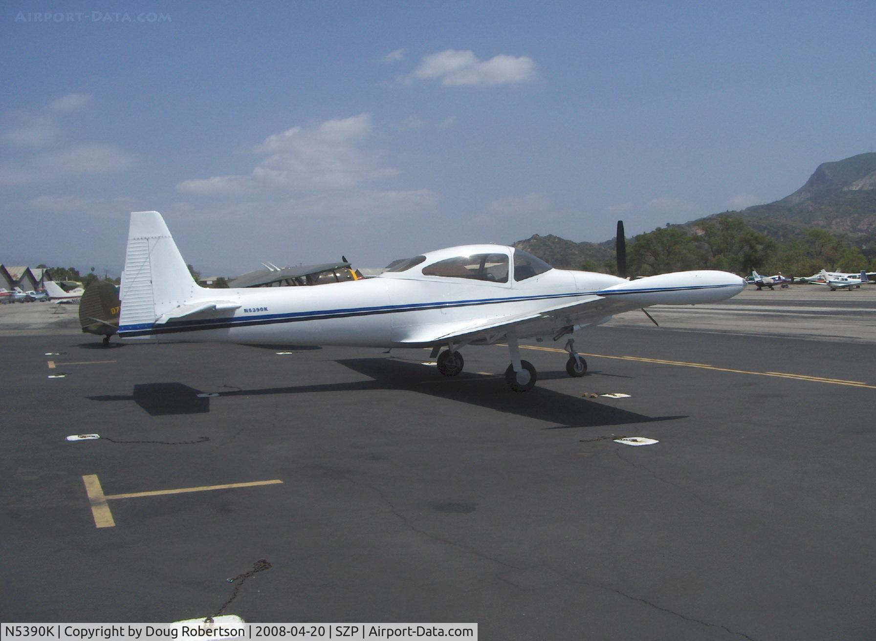 N5390K, 1951 Ryan Navion B C/N NAV-4-2290B, 1951 Ryan NAVION B, Lycoming GO-435C&D 260/240 Hp