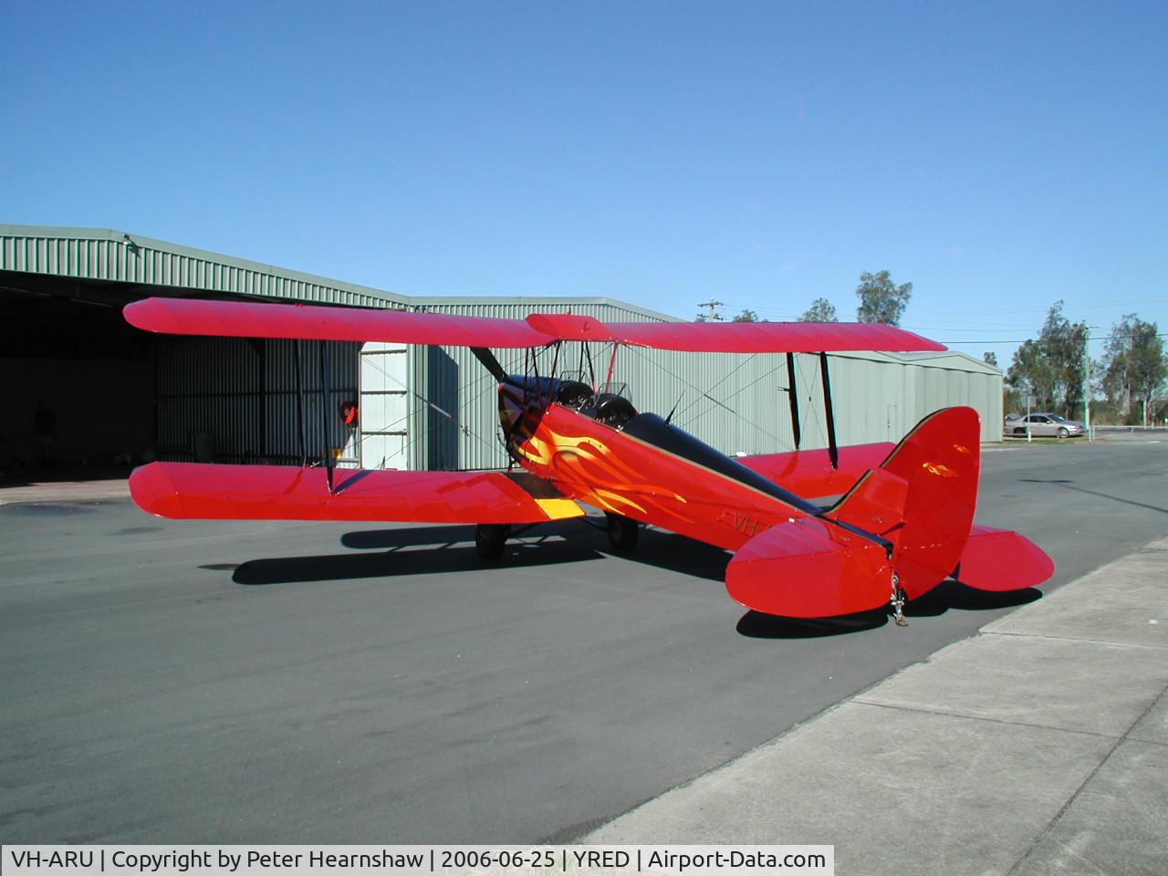 VH-ARU, 1942 De Havilland Australia DH-82A Tiger Moth C/N DHA256, After a re-paint preparing to fly to the Whitsundays