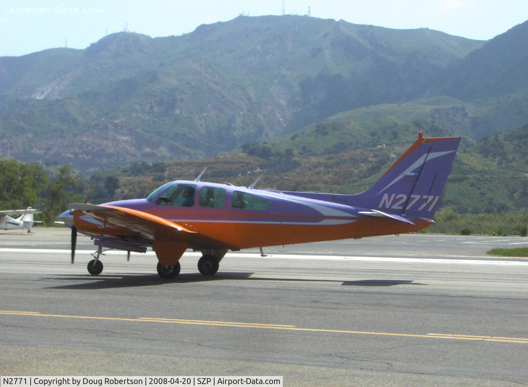 N2771, 1962 Beech 95-A55 Baron C/N TC-270, 1962 Beech 95-A55 BARON, two Continental IO-520-E 285 Hp each upgrade (Colemill President 600 conversion), Micro vortex generators, taxi to refueling