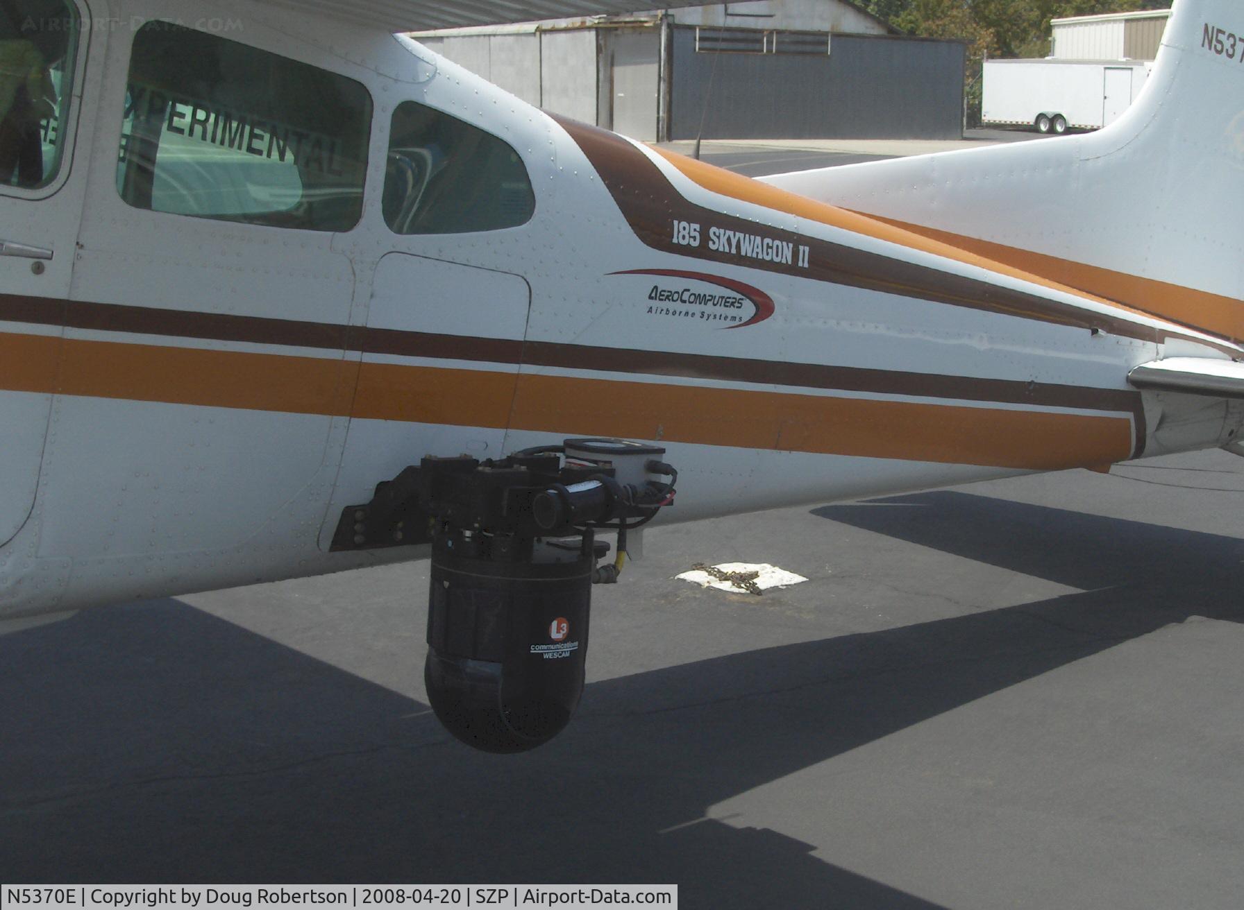 N5370E, 1980 Cessna A185F Skywagon 185 C/N 18503958, 1980 Cessna 185F SKYWAGON II, Continental IO-550-D 300 Hp upgrade, Eye in the Sky camera-remote control, Experimental class