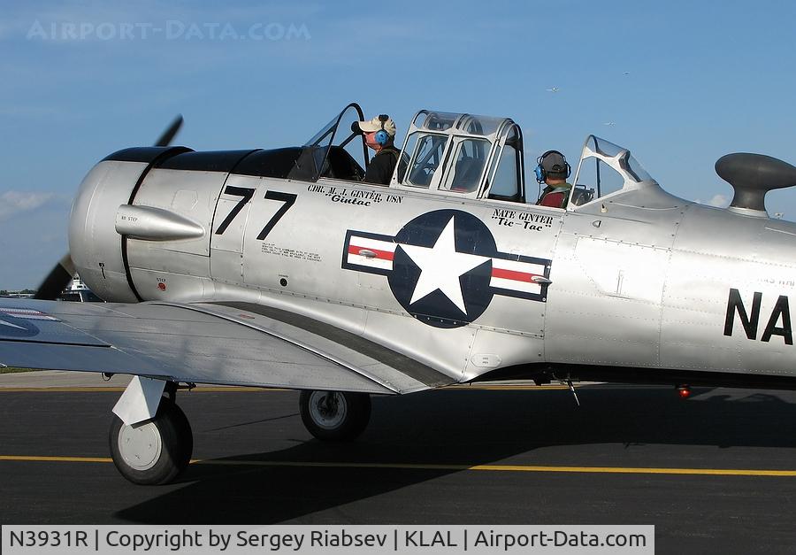 N3931R, North American AT-6B Texan C/N 84-923, Sun-n-fun 2008