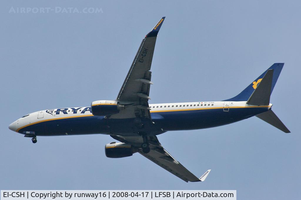 EI-CSH, 2000 Boeing 737-8AS C/N 29923, landing ILS-34