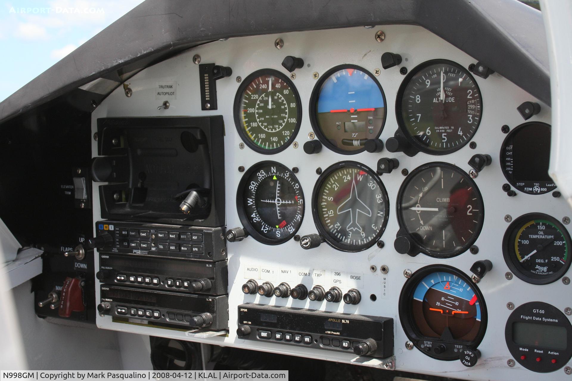 N998GM, Vans RV-8 C/N 82254, RV-8