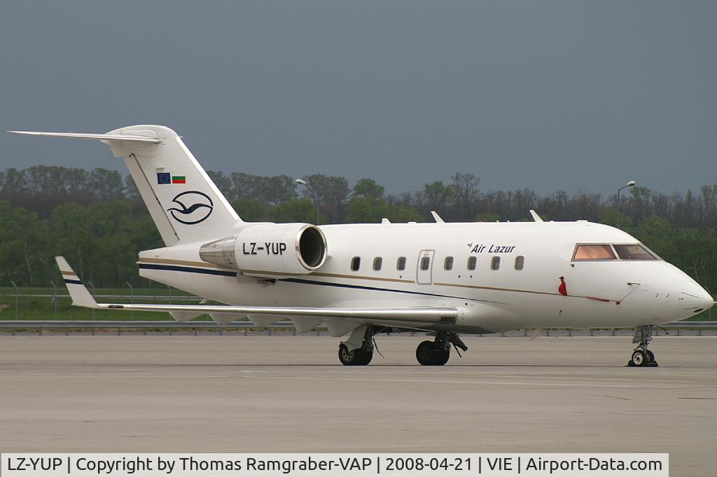 LZ-YUP, 2004 Bombardier Challenger 604 (CL-600-2B16) C/N 5602, Air Lazur Canadair CL600 Challenger