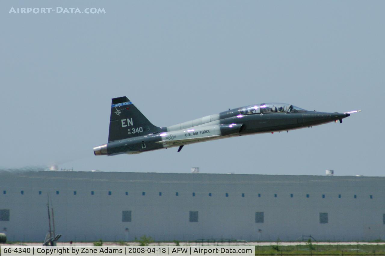 66-4340, 1966 Northrop T-38A Talon C/N N.5917, At Alliance - Ft Worth