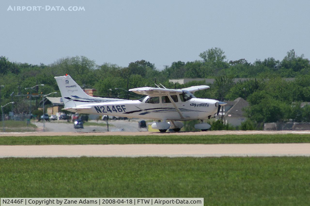 N2446F, 2006 Cessna 172S C/N 172S10116, Departing Meacham Field