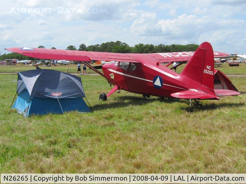 N26265, 1940 Stinson 10 C/N 7552, Sun N Fun 2008
