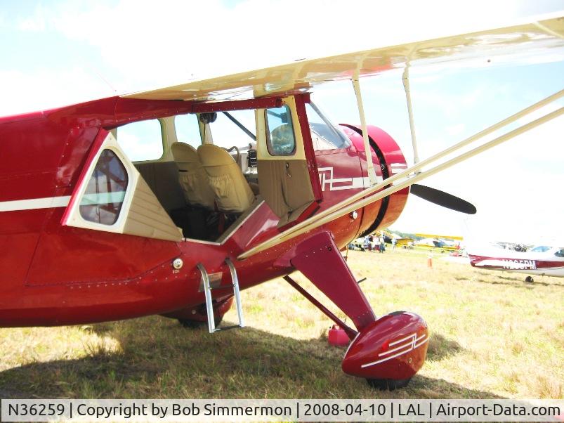 N36259, 1944 Howard Aircraft DGA-15P C/N 1770, Sun N Fun 2008