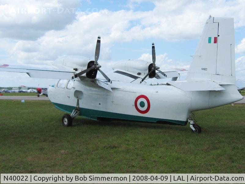 N40022, 1956 Piaggio P.136-L1 C/N 200, Sun N Fun 2008