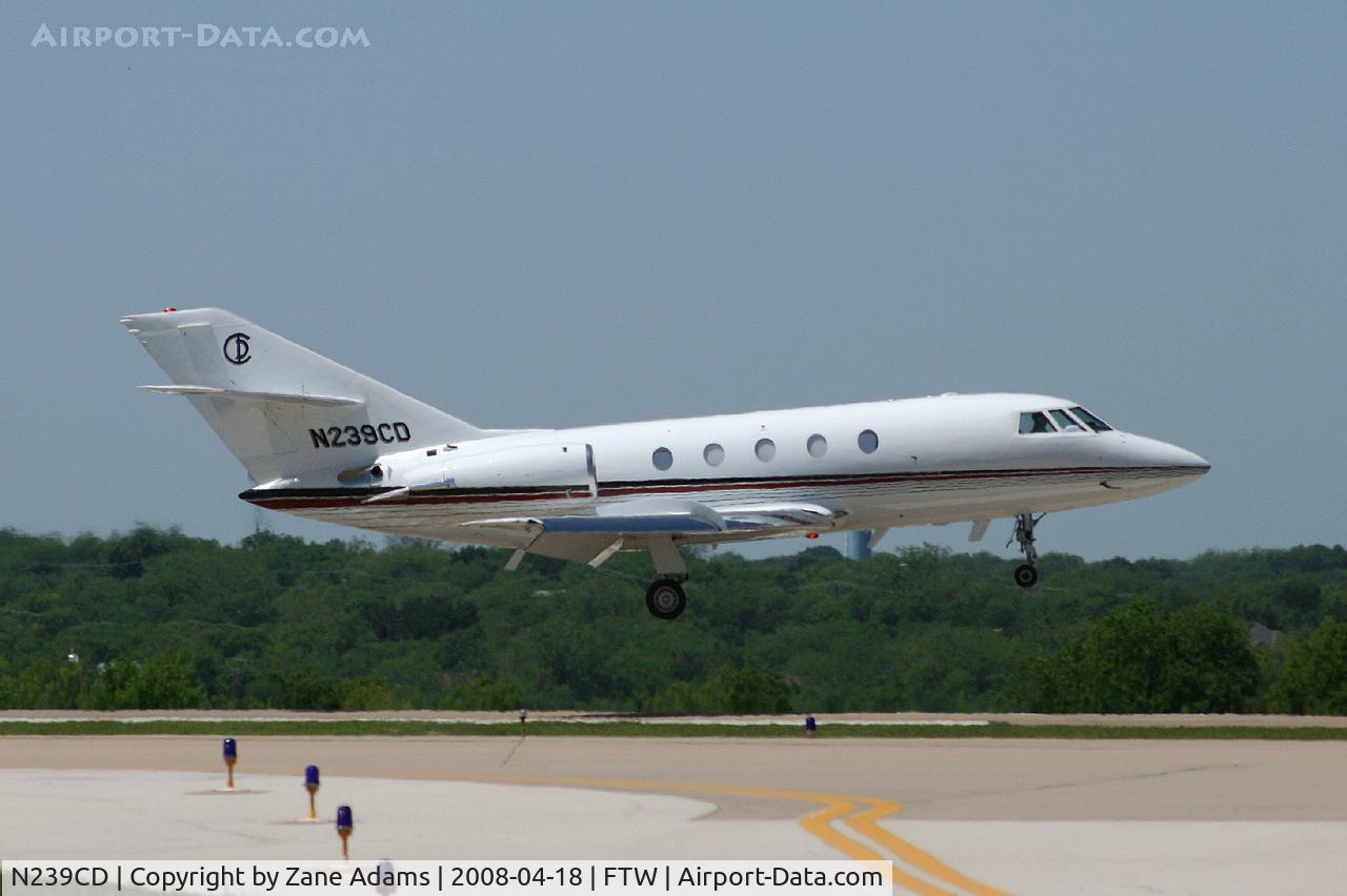 N239CD, Dassault Falcon (Mystere) 20F C/N 339, Landing at Meacham Field
