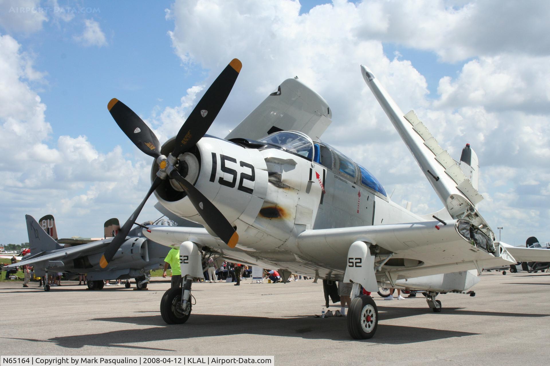 N65164, 1955 Douglas EA-1E Skyraider AD-5W C/N 55-471DH, Douglas EA-1E
